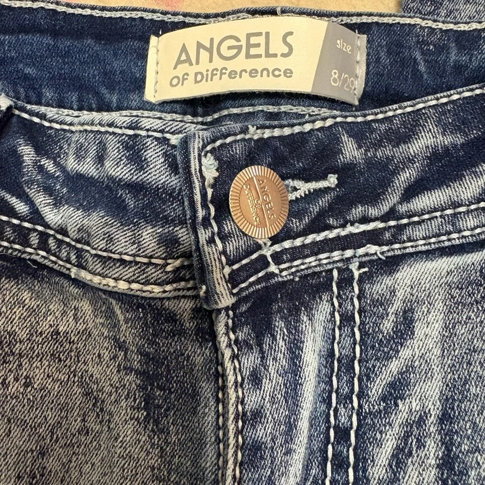 Angels of Difference High Rise Boot Cut Flare Leg Western Jeans Women’s 8/29